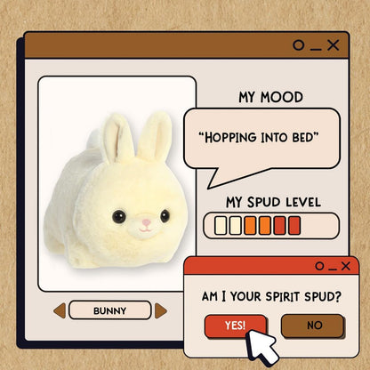 Aurora, 82082, Spudsters Bunny 10In, Soft Toy, Cream