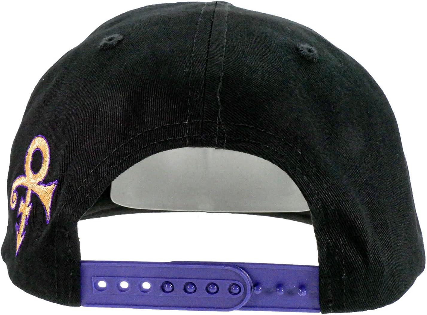 Prince: Rock Off - Gold Logo & Symbol Snapback Cap (Cappellino)