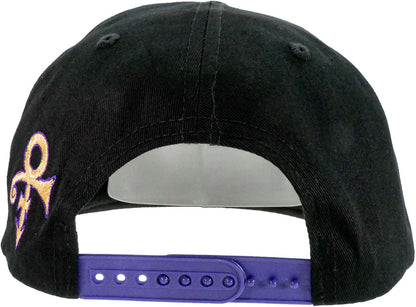 Prince: Rock Off - Gold Logo & Symbol Snapback Cap (Cappellino)