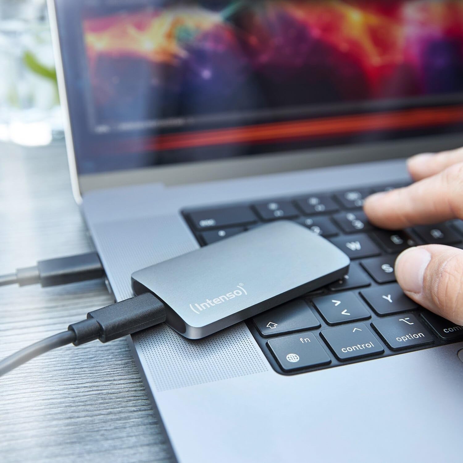 Intenso SSD esterno TX800, 500 GB Portable Solid State Drive, Super Speed USB 3.2 Gen 2x2, fino a 2100 MB/s: Amazon.de: computer e accessori
