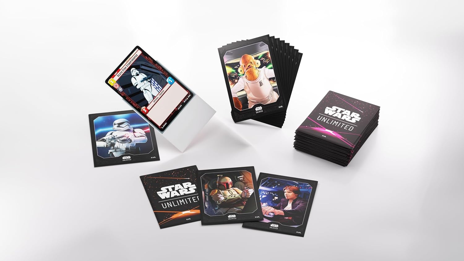 Star Wars: Unlimited Card Game - Art Sleeves - Card Back Magenta