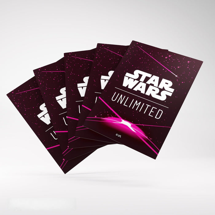 Star Wars: Unlimited Card Game - Art Sleeves - Card Back Magenta