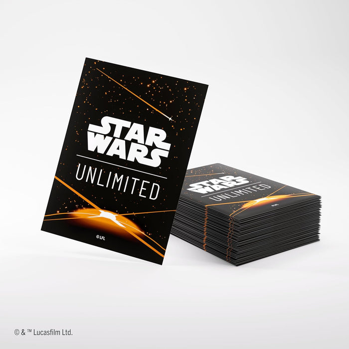 Star Wars: Unlimited Card Game - Art Sleeves - Card Back Orange