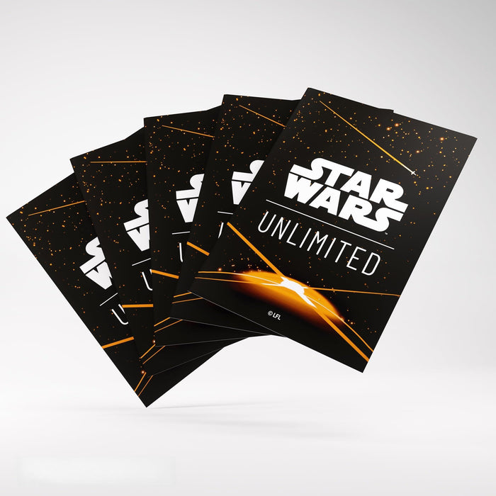 Star Wars: Unlimited Card Game - Art Sleeves - Card Back Orange