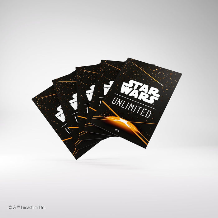 Star Wars: Unlimited Card Game - Art Sleeves - Card Back Orange