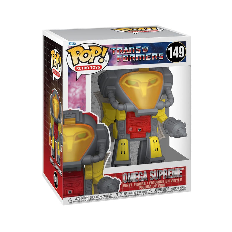 Funko POP! Super: Transformers - Omega Supreme - Transformers Classic - Collectable Vinyl Figure - Gift Idea - Official Merchandise - Toys for Kids & Adults - TV Fans - Model Figure for Collectors
