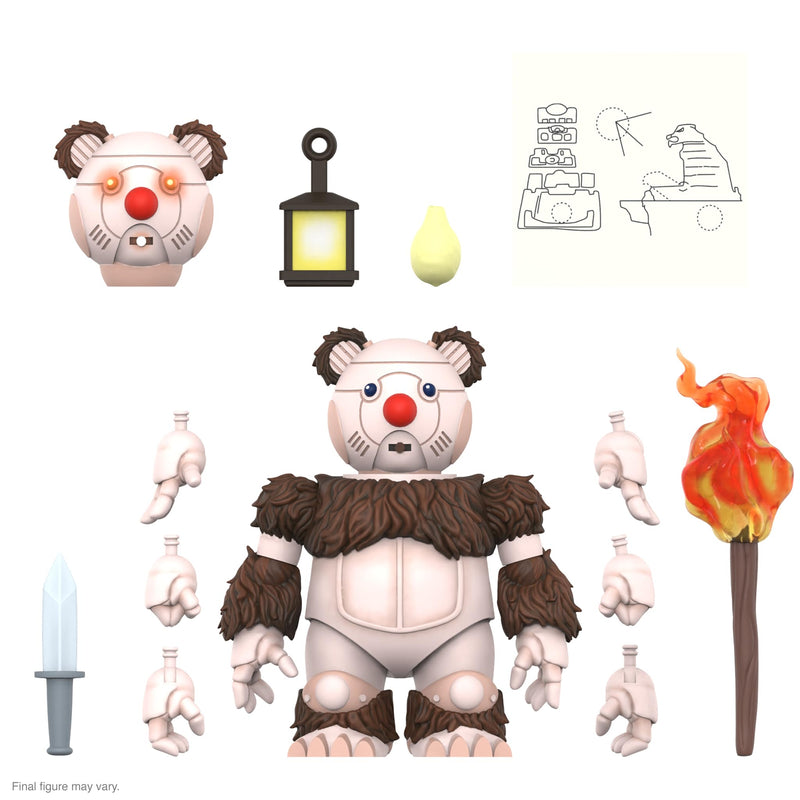 Super7 ULTIMATES! Thundercats Ro-Bear Bill - 7" Thundercats Action Figure with Accessories Classic Cartoon Collectibles and Retro Toys