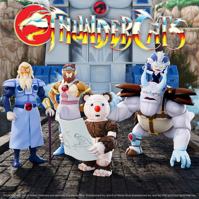 Super7 ULTIMATES! Thundercats Ro-Bear Bill - 7" Thundercats Action Figure with Accessories Classic Cartoon Collectibles and Retro Toys