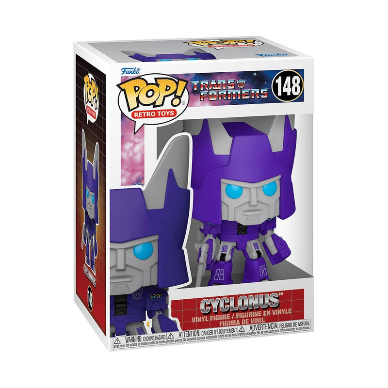 Funko POP! Vinyl: Transformers - Cyclonus - Transformers Classic - Collectable Vinyl Figure - Gift Idea - Official Merchandise - Toys for Kids & Adults - TV Fans - Model Figure for Collectors