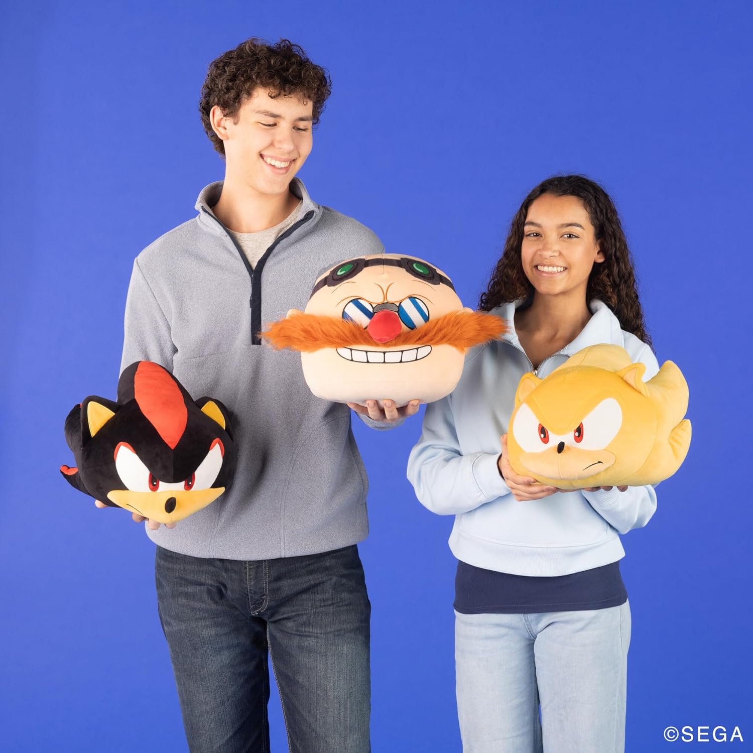 Club Mocchi Mocchi - Sonic The Hedgehog™ - Dr. Eggman - Mega Peluche de 15 Pulgadas
