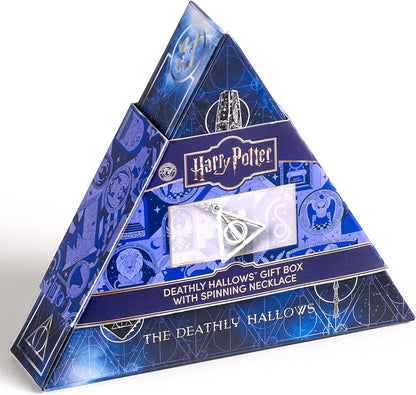 Harry Potter Heiligtümer des Todes Geschenkbox mit drehender Halskette des Todes, Einheitsgröße, Zink, Kein Edelstein