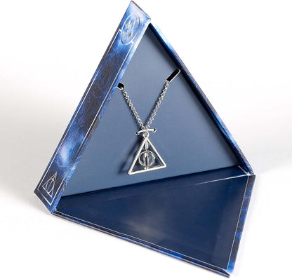 Harry Potter Heiligtümer des Todes Geschenkbox mit drehender Halskette des Todes, Einheitsgröße, Zink, Kein Edelstein