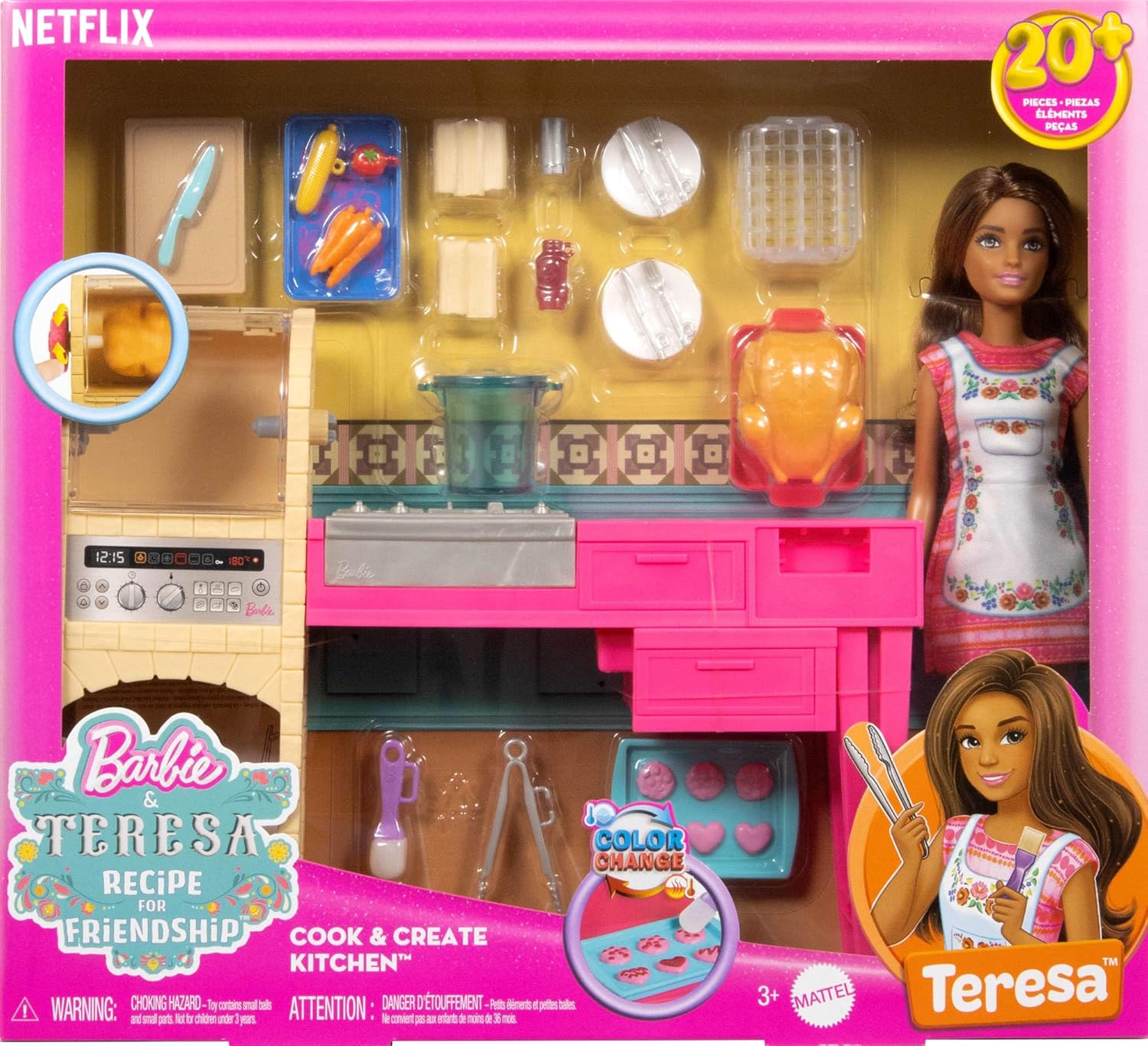 Barbie - Barbie Recipe For Friendship Teresa`S Kitchen (Jct06)