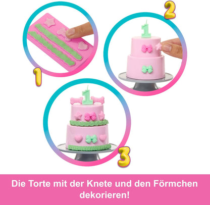 Barbie Party Unboxed Pet Birthday - Doll 2 Brun