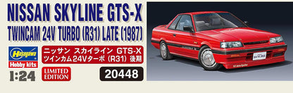 Hasegawa HA20448 1:24 Nissan Skyline GTS-X Twincam 24V Turbo (R31) Laat