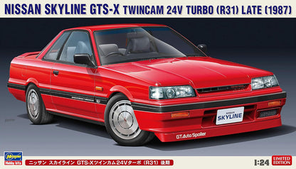 Hasegawa HA20448 1:24 Nissan Skyline GTS-X Twincam 24V Turbo (R31) Laat