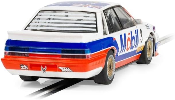 Scalextric Cars - C4549 Holden VL Commodore - Spa 1987 - Holden Dealer Team - Toy Slot Car for use with Race Tracks - Small Kids Gift Ideas for Boy/Girl Ages 3 Accessories