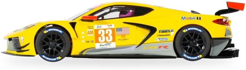 Scalextric Cars - C4558 Chevrolet Corvette C8R - LeMans GTE AM Winner 2023 - Toy Slot Car for use with Race Tracks - Small Kids Gift Ideas for Boy/Girl Ages 3 Accessories