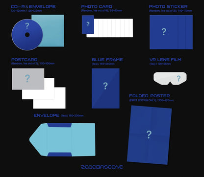 Blue Paradise - Random Cover - incl. Photobook, Photocard + more