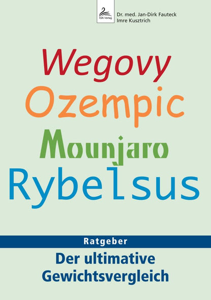 Wegovy, Ozempic, Mounjaro, Rybelsus - (German Import)