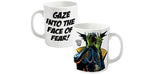 GN Netcom 2000 AD Judge Dredd Fear Official Boxed Ceramic Coffee Mug, 11 Ounces