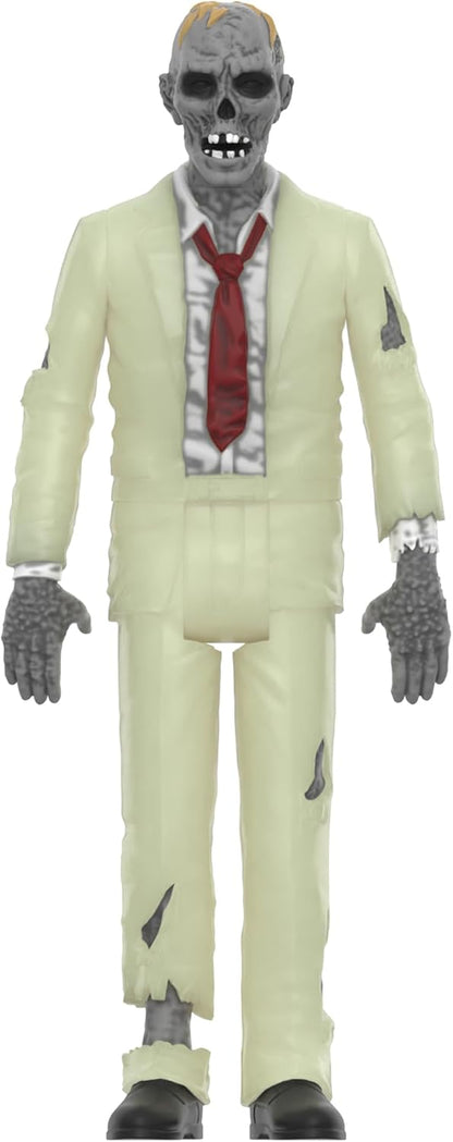 Super7 Pre-Code Horror Chamber of Chills Heartless Zombie (Glow in The Dark) - 3.75" Pre-Code Horror Action Figure Comics Collectibles and Retro Toys