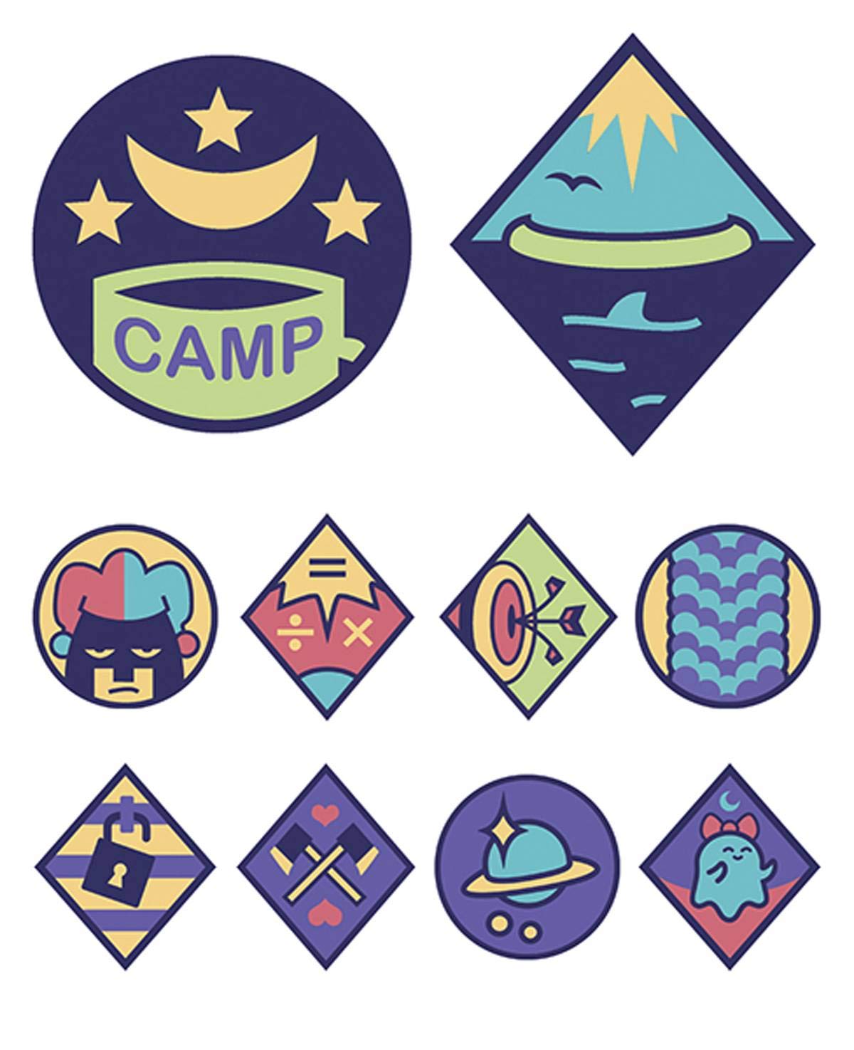 Lumberjanes Badge Pungeon Master