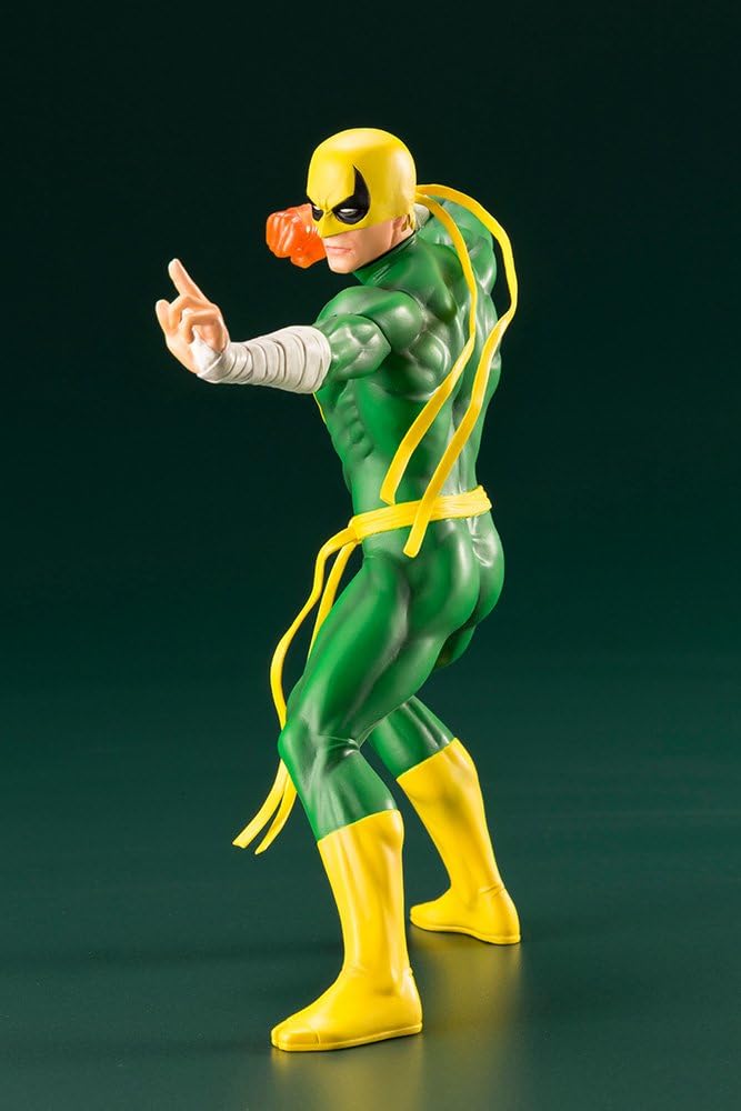 Kotobukiya - Iron Fist Statue 19 cm The Defenders Series Marvel Art Fx+, Multicoloured (KOTKTOMK242