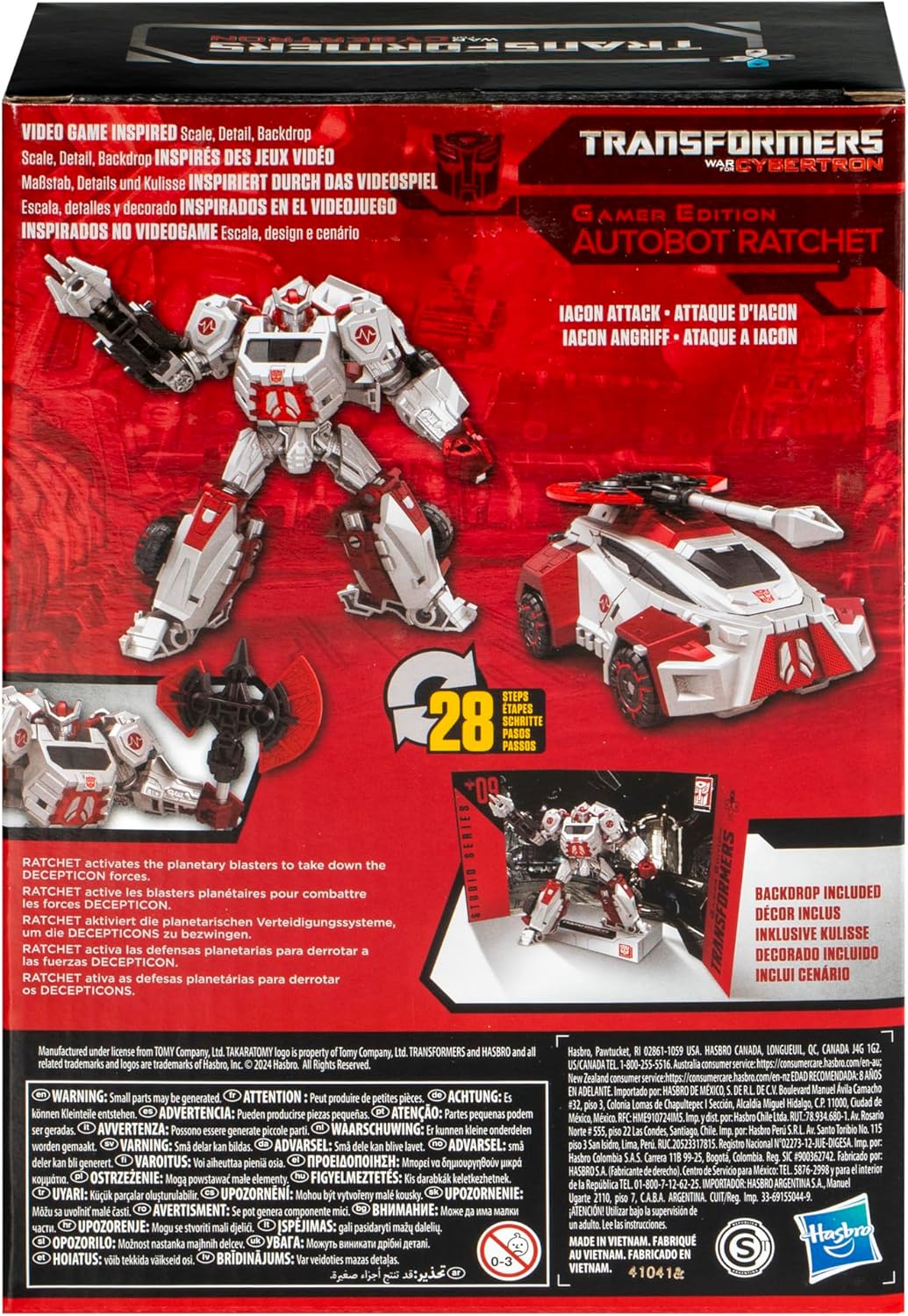 Transformers Studio Series Voyager War for Cybertron 09 Gamer Edition Ratchet Action Figure
