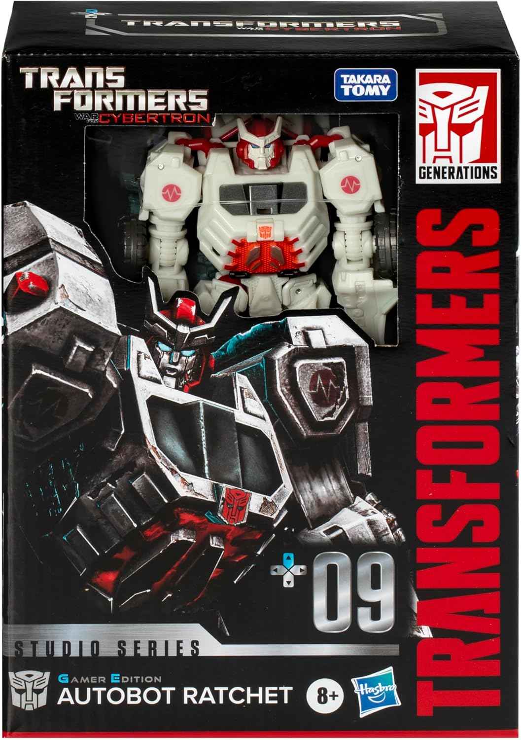 Transformers Studio Series Voyager War for Cybertron 09 Gamer Edition Ratchet Action Figure