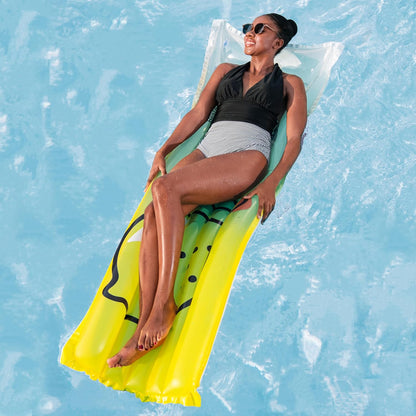 Bestway 6' x 27"/1.83m x 69cm Fresh Squeezed Lemon Floating Mat