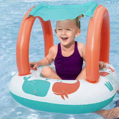 Bestway 33" x 26"/84cm x 67cm Comfort Plush Shaded Baby Boat