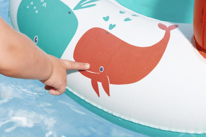Bestway 33" x 26"/84cm x 67cm Comfort Plush Shaded Baby Boat