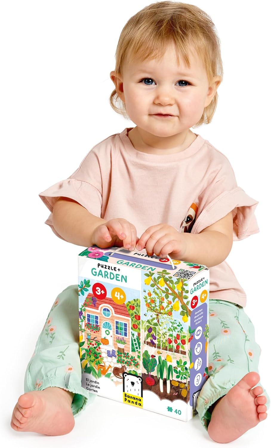 Banana Panda Puzzle + Garden 3+,4+