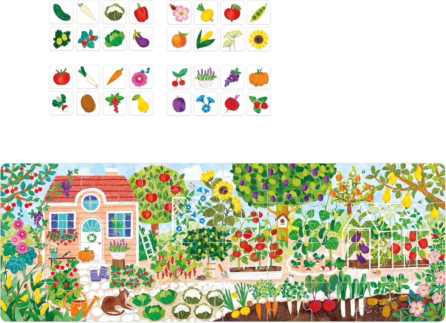 Banana Panda Puzzle + Garden 3+,4+
