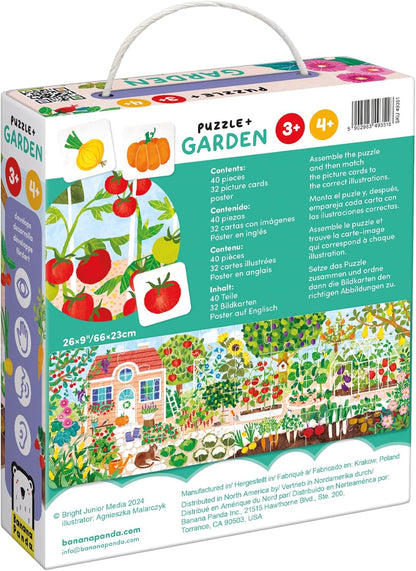 Banana Panda Puzzle + Garden 3+,4+