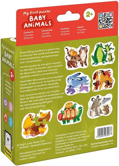 Banana Panda My First Puzzles Baby Animals 2+