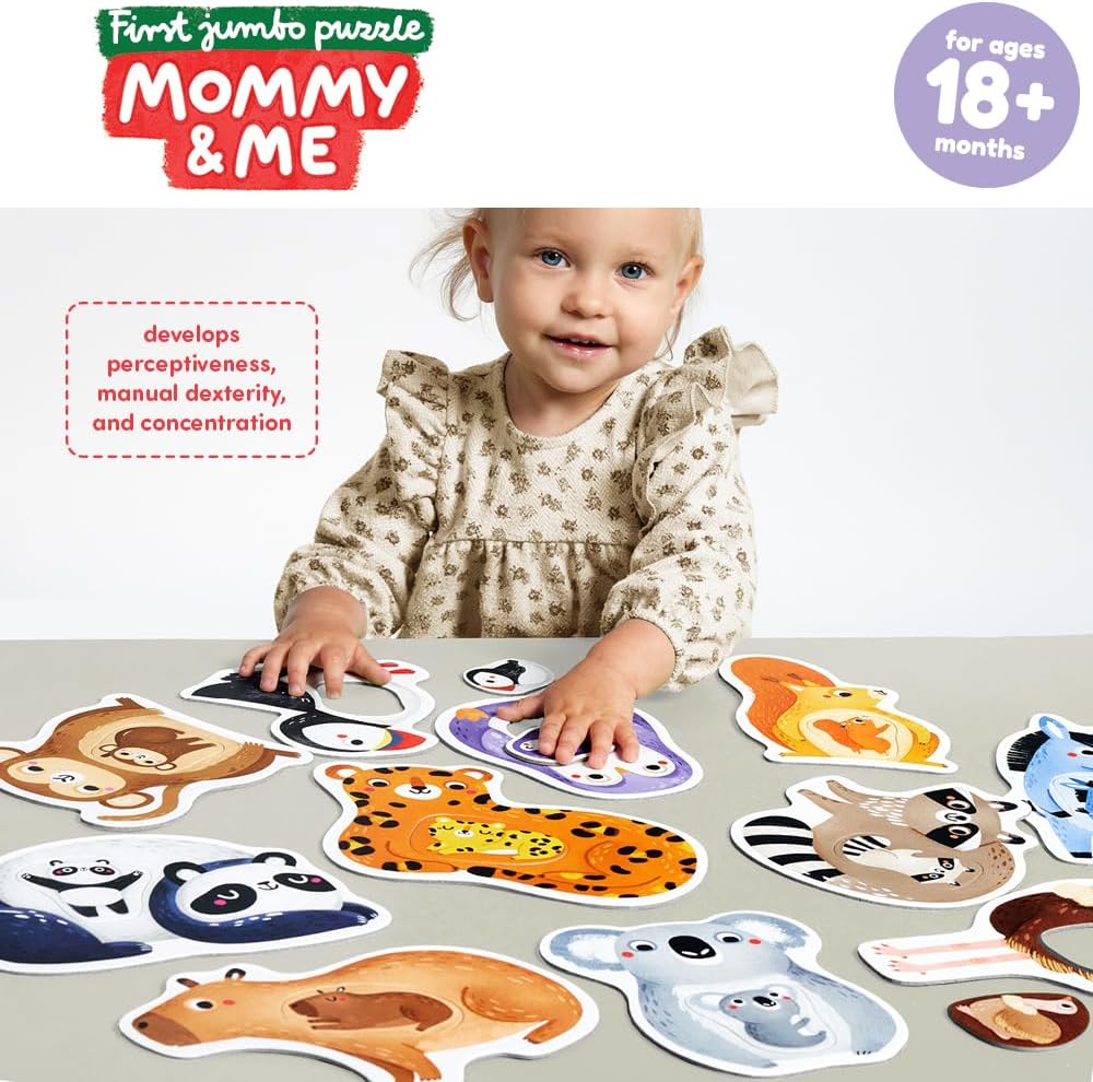 Banana Panda First Jumbo Puzzle Mommy & Me 18m+