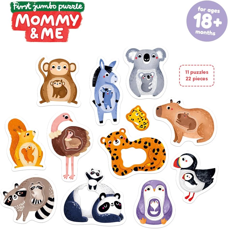 Banana Panda First Jumbo Puzzle Mommy & Me 18m+