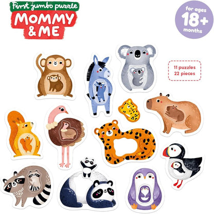 Banana Panda First Jumbo Puzzle Mommy & Me 18m+