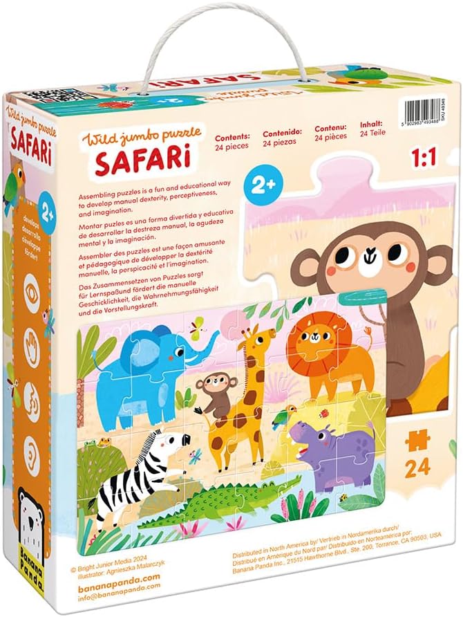 Banana Panda Wild Jumbo Puzzle Safari 2+