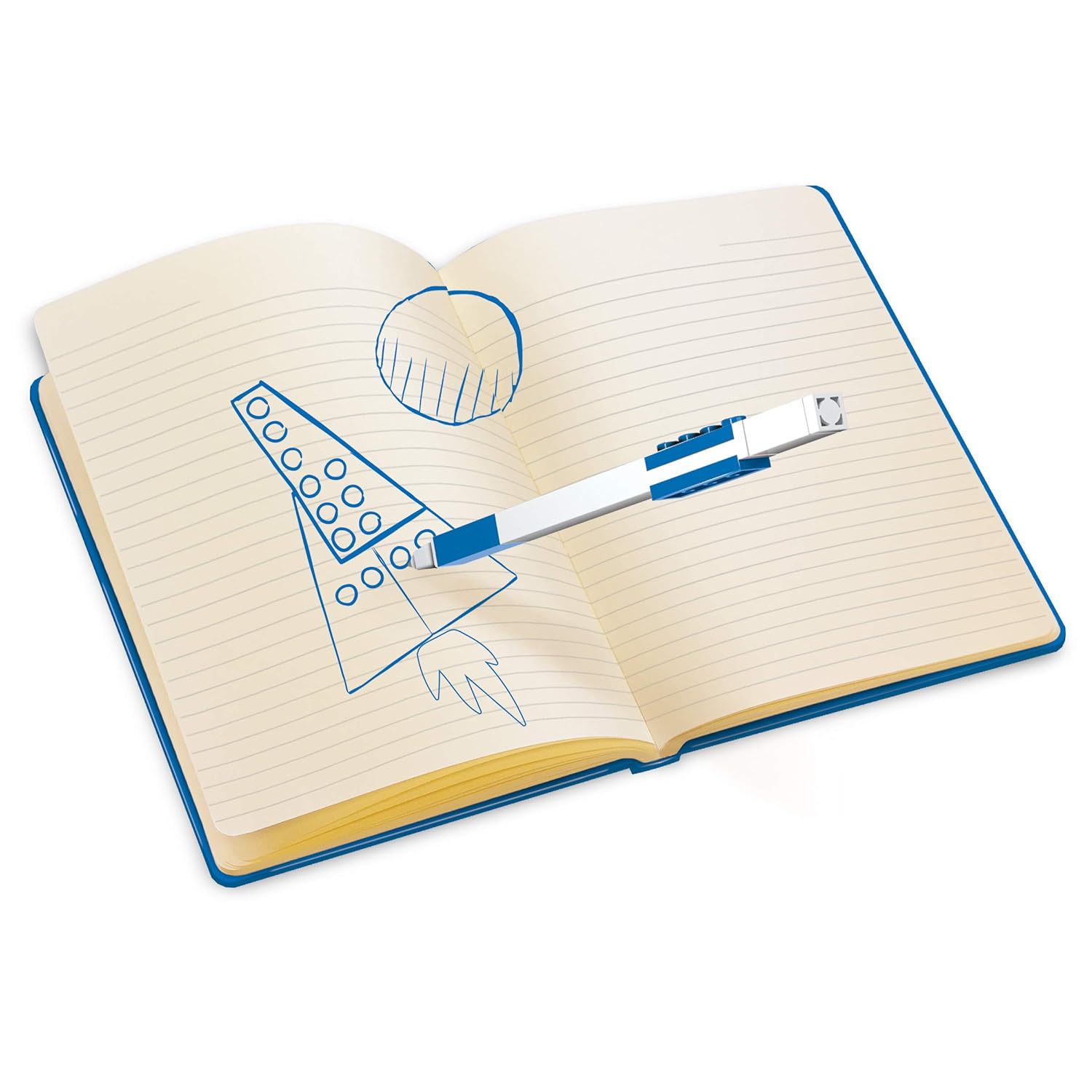 IQ LEGO Schreibwaren Notizbuch mit Gelstift - Imagine