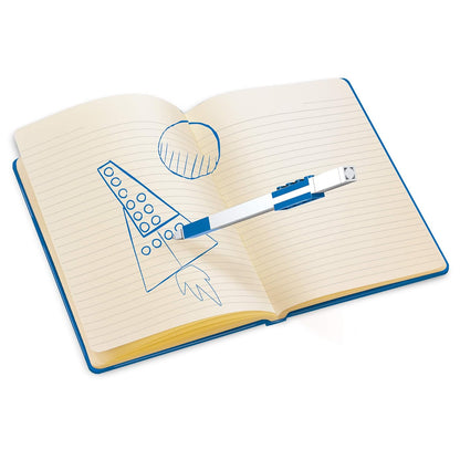 IQ LEGO Schreibwaren Notizbuch mit Gelstift - Imagine