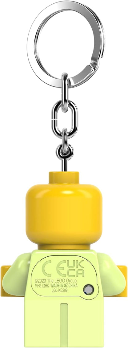 LEGO Minifigures - Large 2.25 Inch Tall Figure Keychain Light - Baby (KE209H), White, Large - 2 inches tall