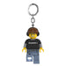 LEGO Minifigures Large 3 Inch Tall Keychain Light - Video Game Guy (KE217H), White, White