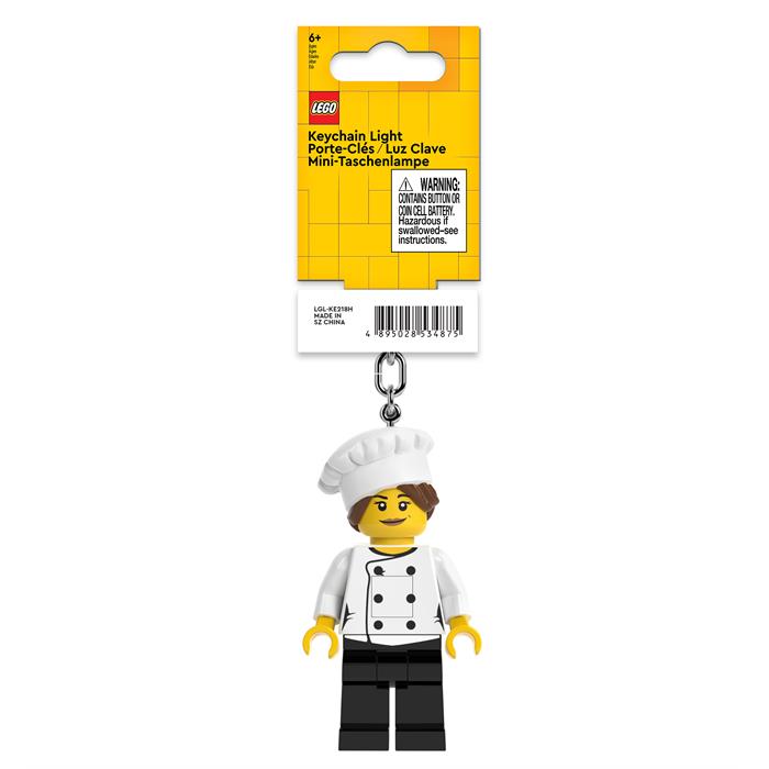 LEGO Minifigures Keychain Light - Female Chef