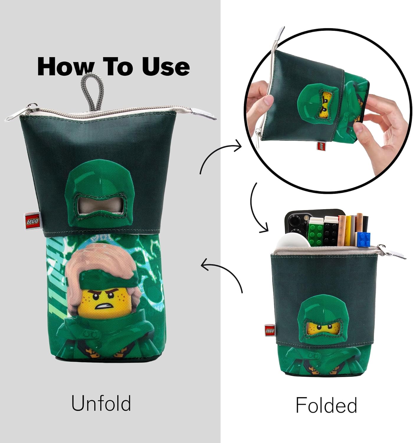 IQ LEGO Ninjago Pop Up Pencil Case - Lloyd (53518)