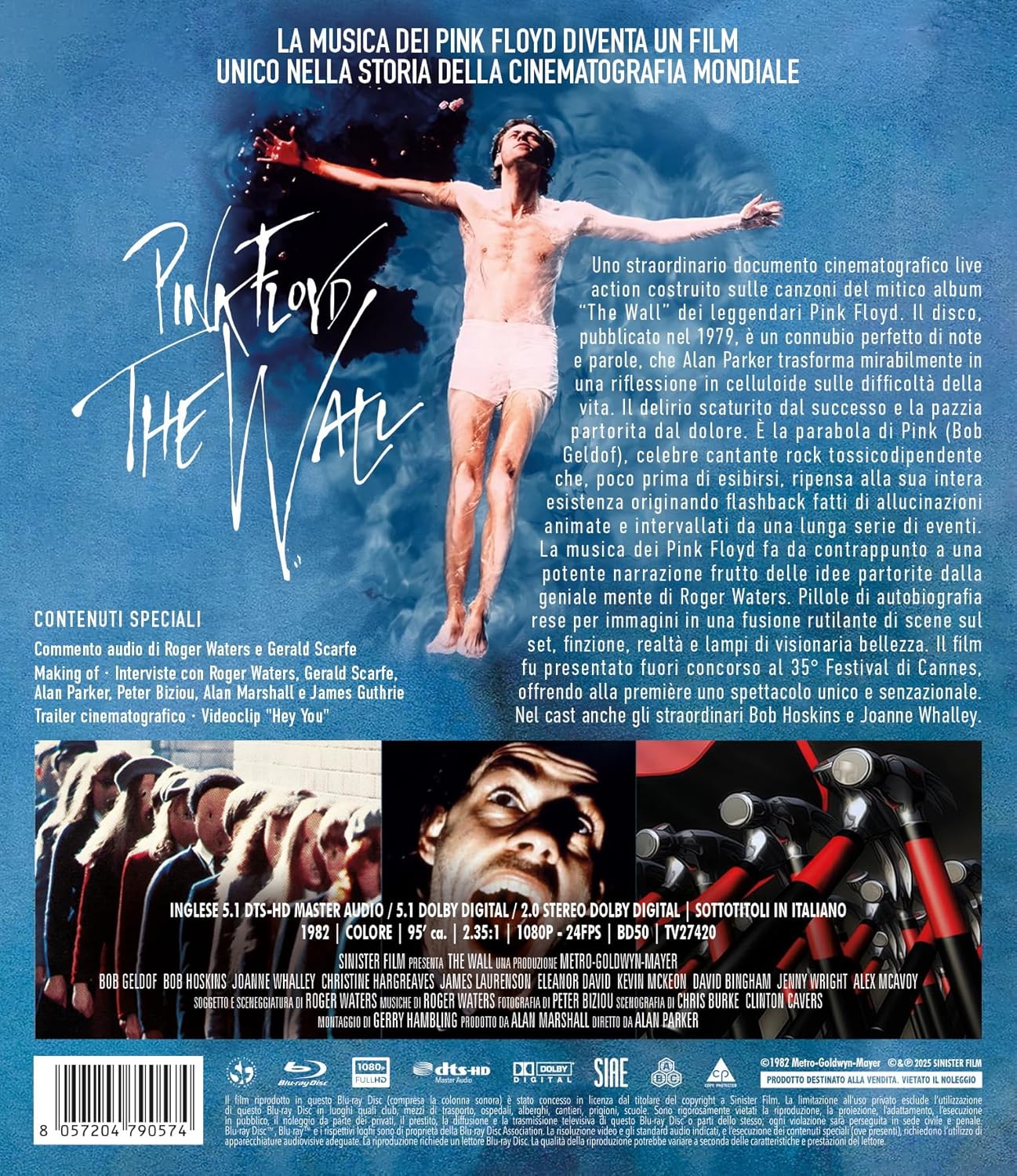 Blu-Ray Pink Floyd - The Wall (Special Edition