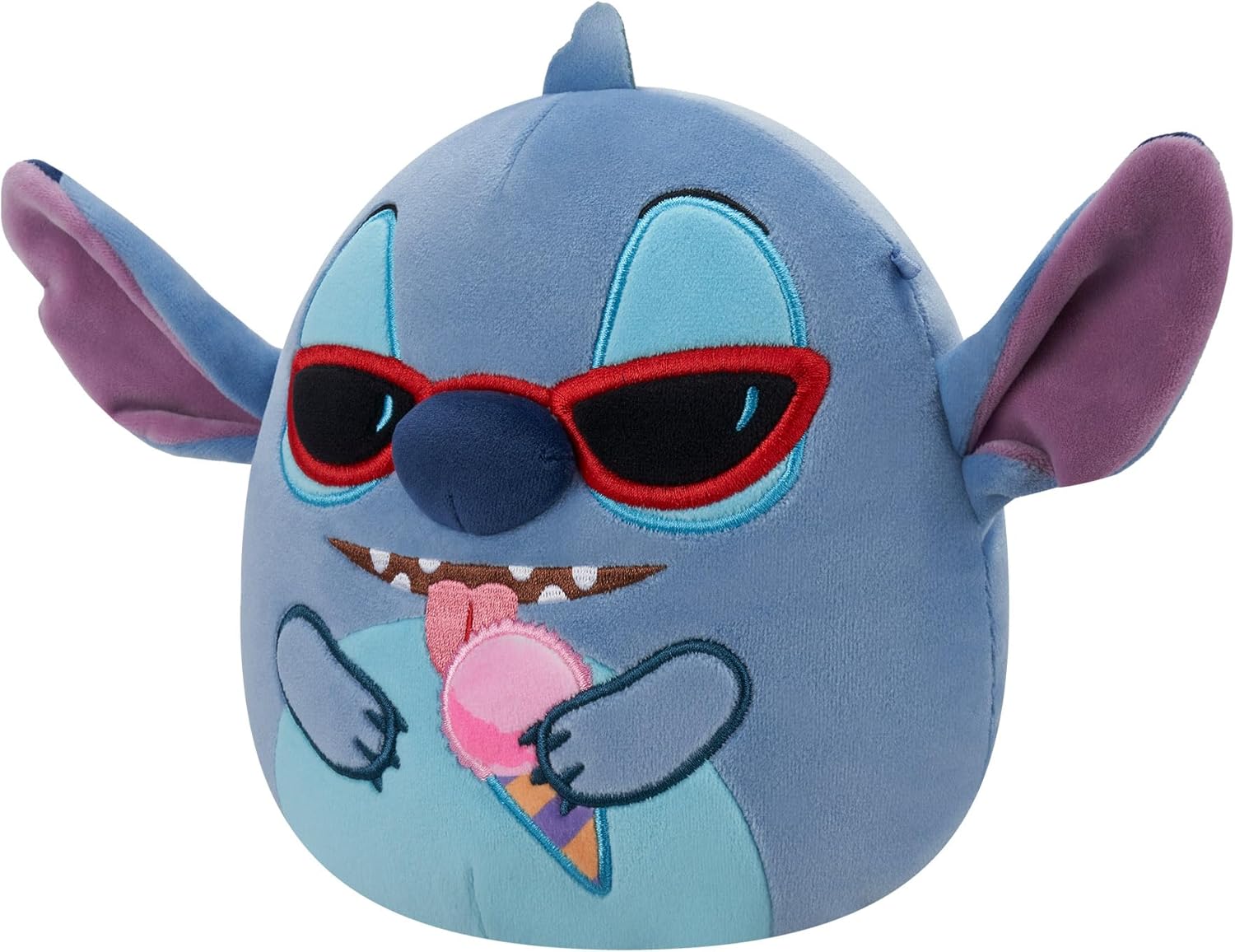 Squishmallows Original Disney 10-Inch Stitch Holding Snow Cone - Official Plush - Disney Stitch