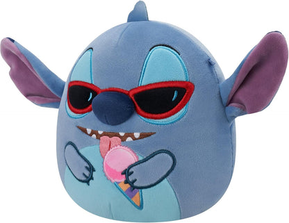 Squishmallows Original Disney 10-Inch Stitch Holding Snow Cone - Official Plush - Disney Stitch
